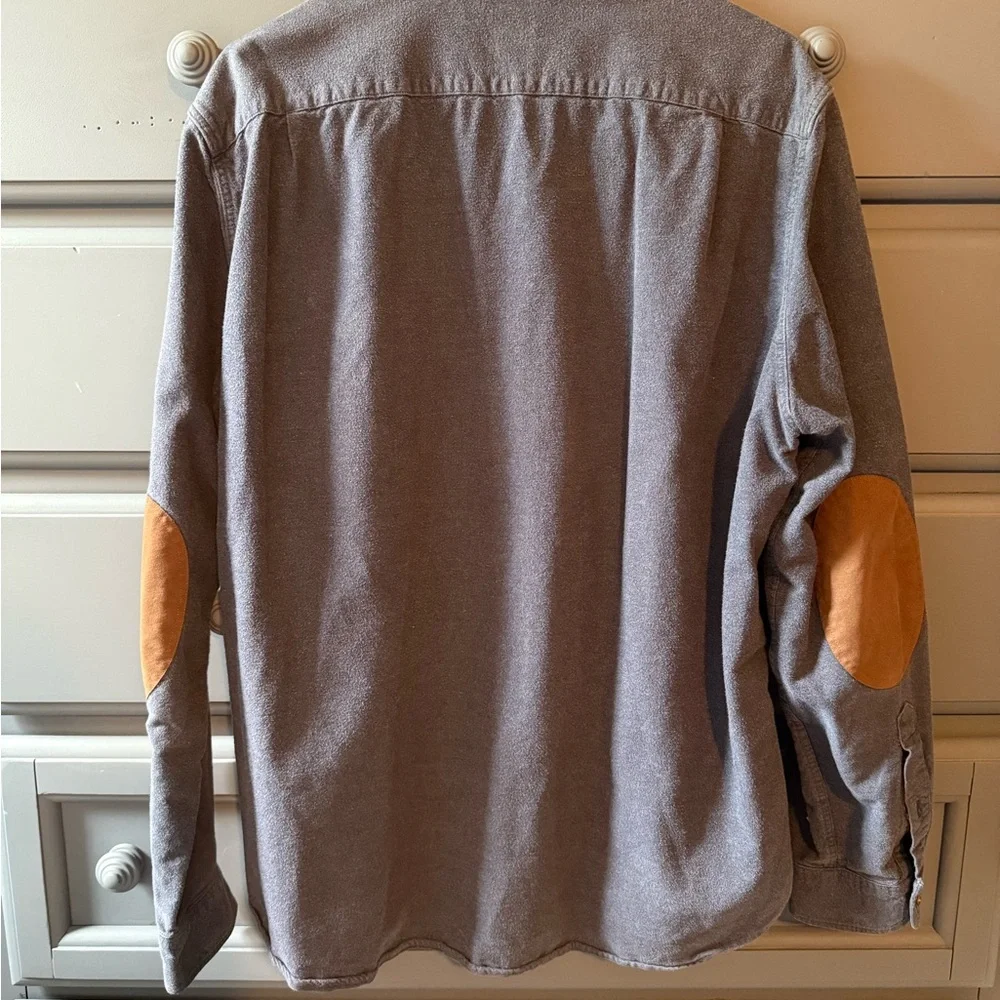 J.Crew 2015 Button Up with Brown Elbow Patches